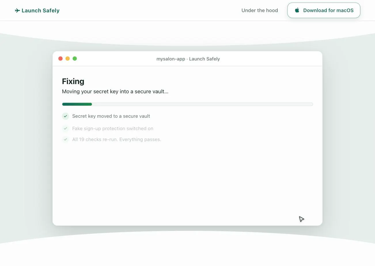 LaunchSafely.ai screenshot 3