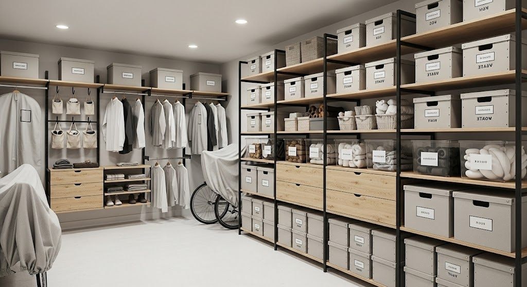 Lund Møbler - Storage room design