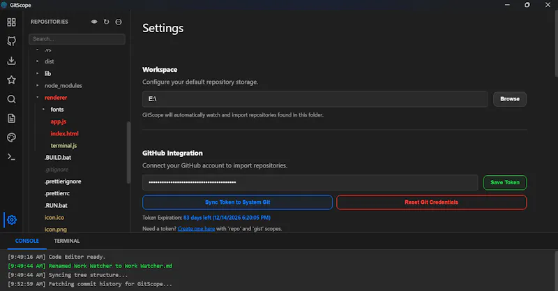 GitScope for Windows screenshot 5