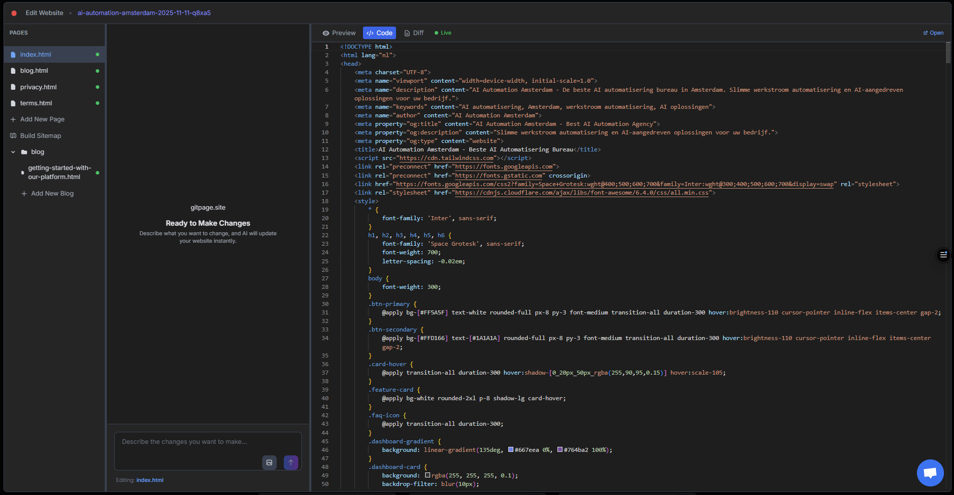 GitPage gallery image