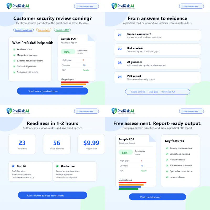 PreRiskAI screenshot 2