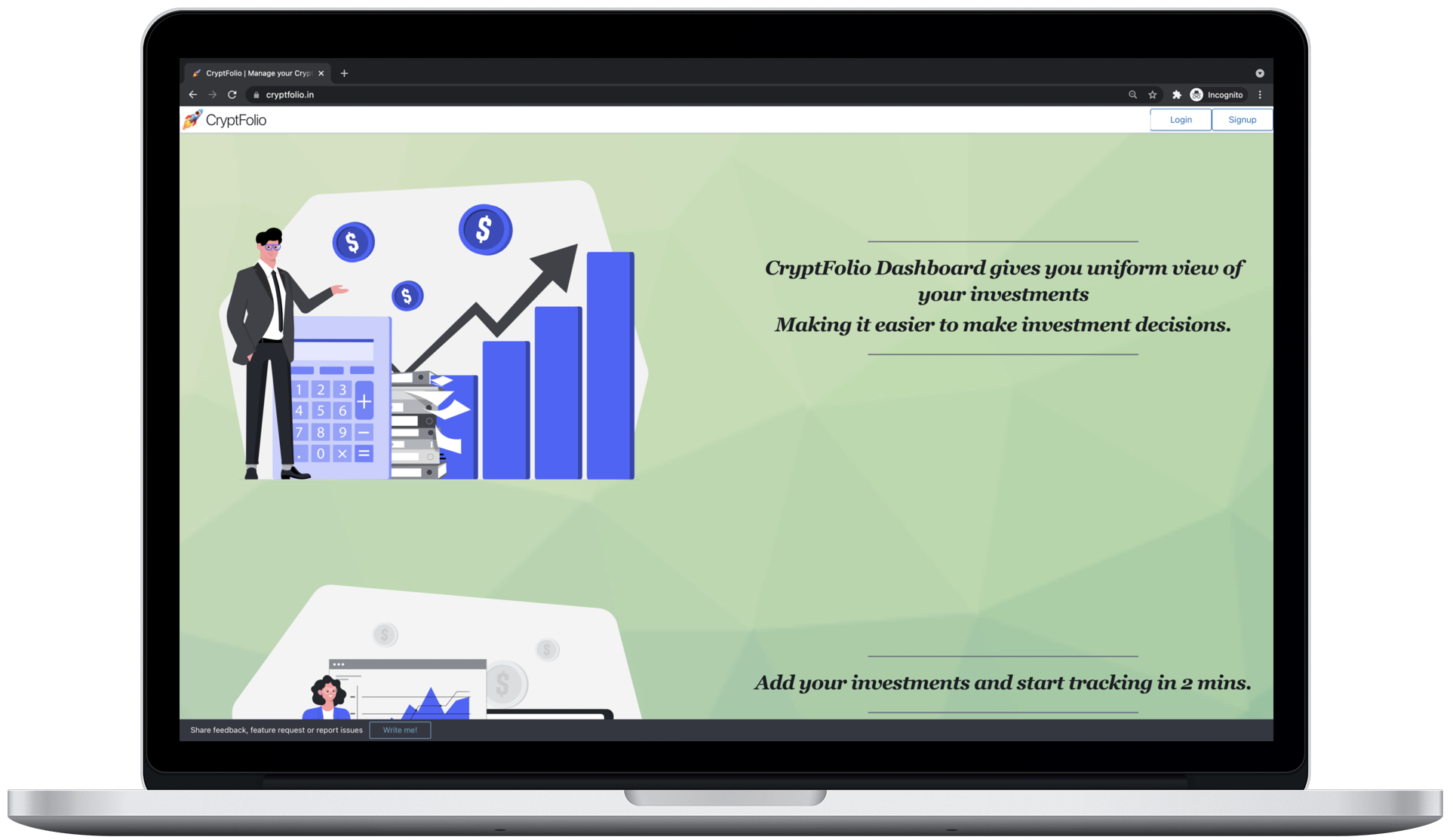 CryptFolio gallery image