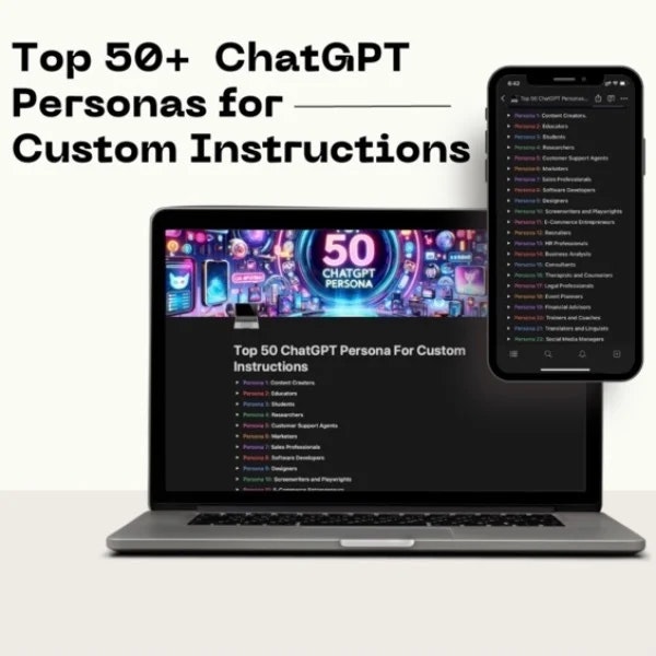 ChatGPT Personas for Custom Instructions