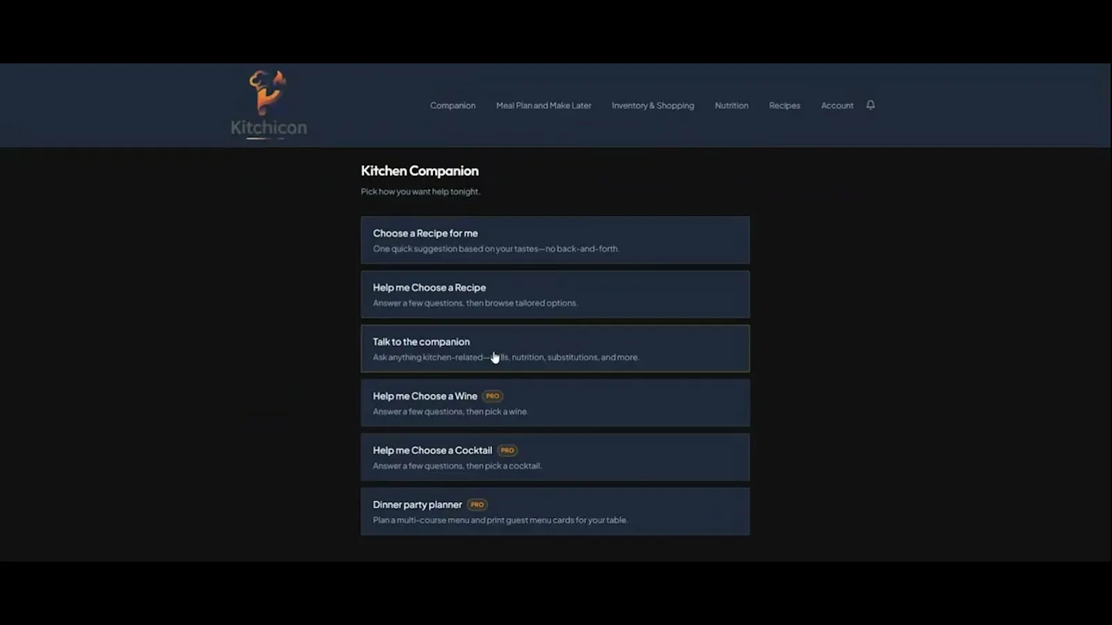 Kitchicon screenshot 1 (video preview)