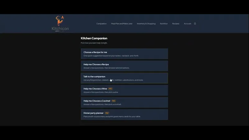 Kitchicon screenshot 1 (video preview)