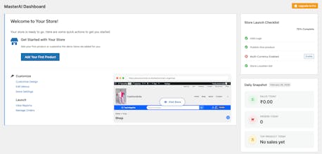 MasterAI Store Builder gallery image