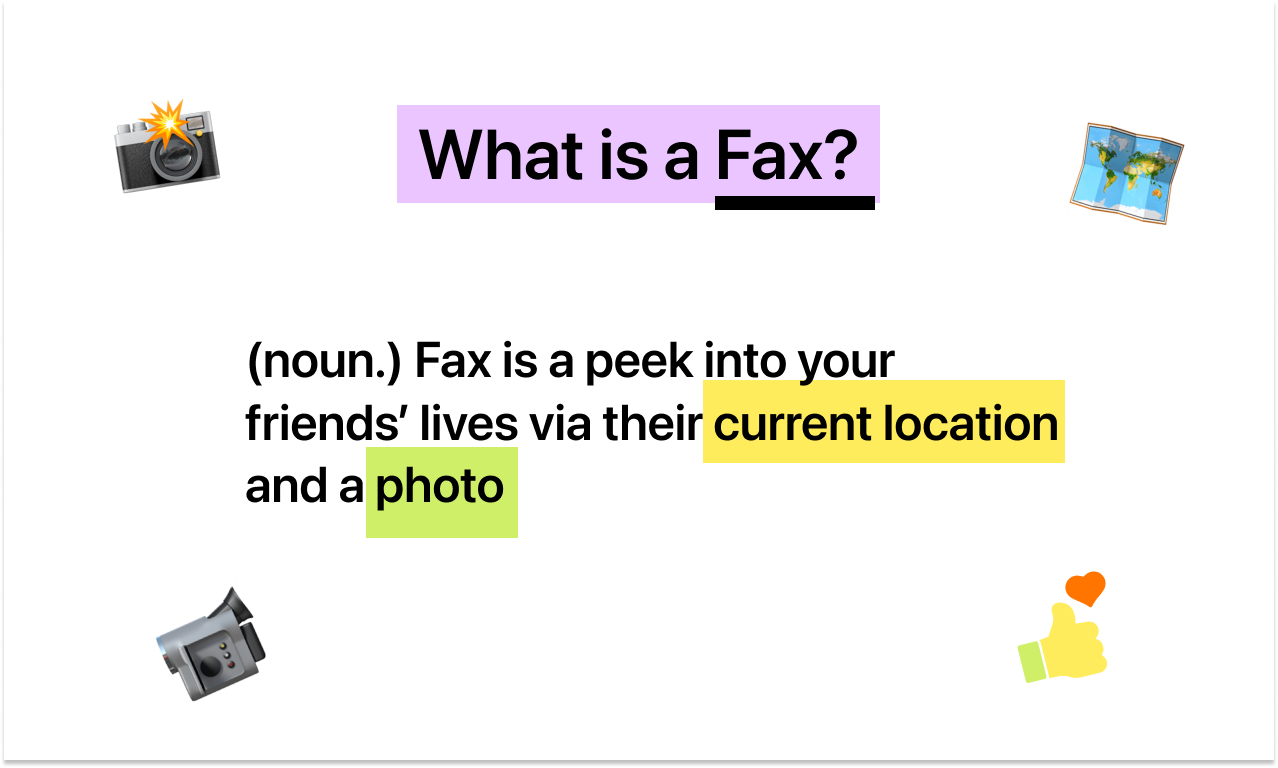 Mídia 2 de Fax - Envie um fax para ver o fax de seus amigos
