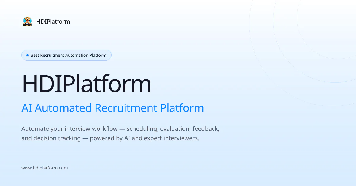 HDIPlatform 제품 배너