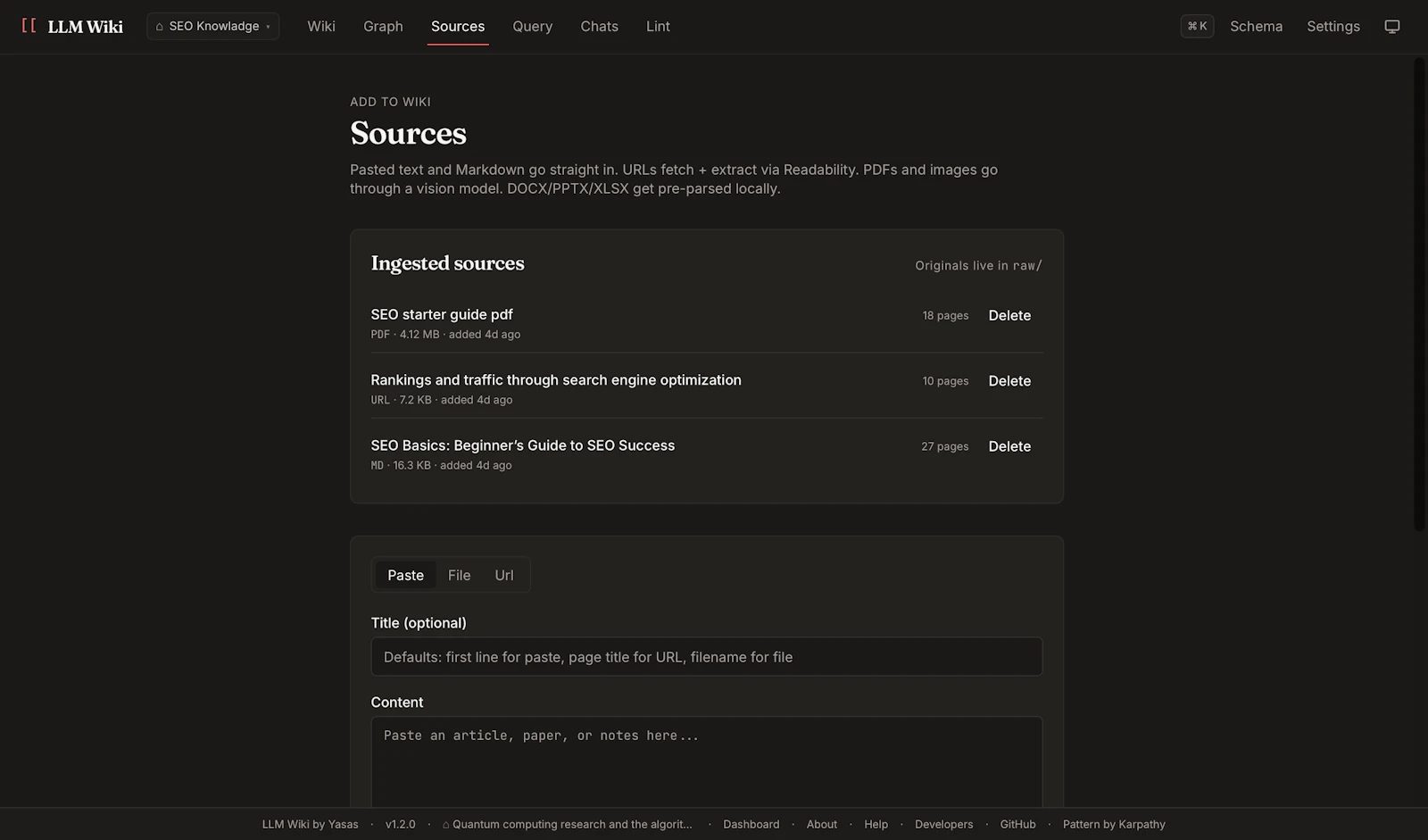 LLM Wiki cc screenshot 5