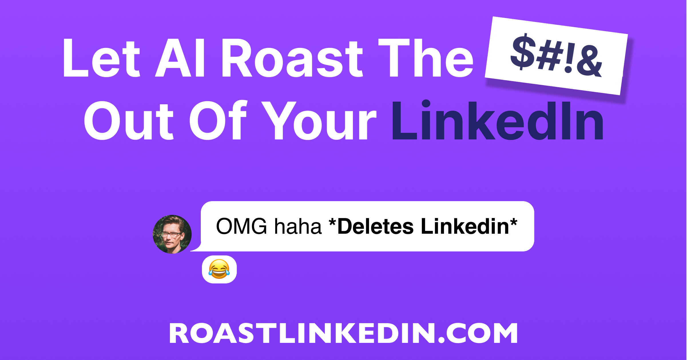 Mídia 1 de Asse seu perfil do LinkedIn!LIVRE - Assados hilariantes de perfil do LinkedIn