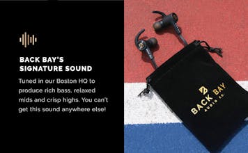 Back Bay 3-in-1 Wireless+Wired Earbuds gallery image