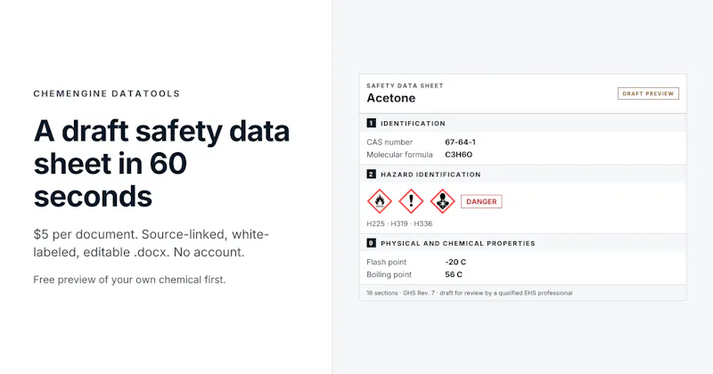 ChemEngine Datatools screenshot 1