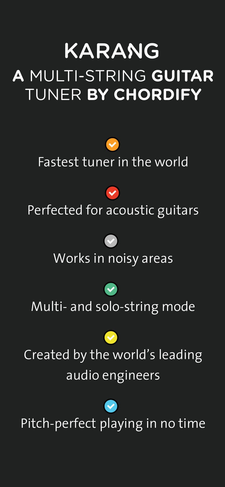 Karang – Tuner for Guitar media 1