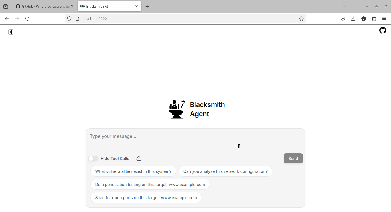 Blacksmith - Screenshot 2 showing product features and functionality