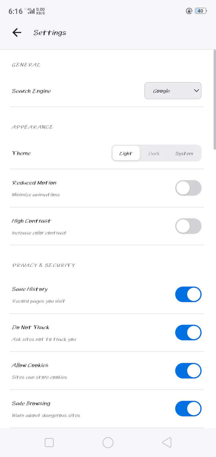 Zishu Browser - Fast, private browsing gallery image