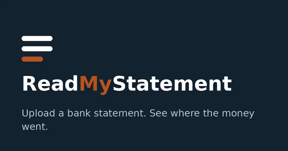 ReadMyStatement