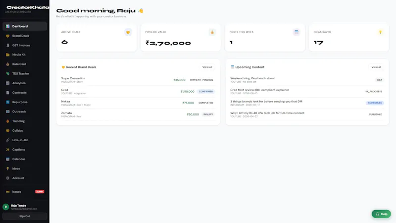 CreatorKhata screenshot 3
