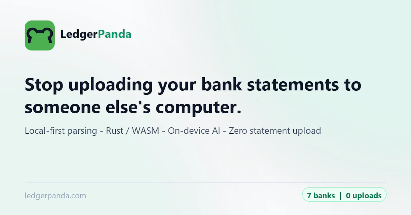 LedgerPanda screenshot 1