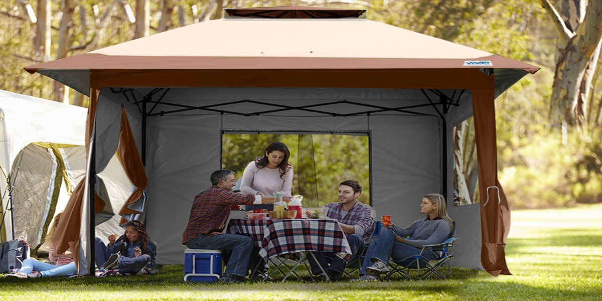 10' x 10' Pop up Canopy with Sidewalls