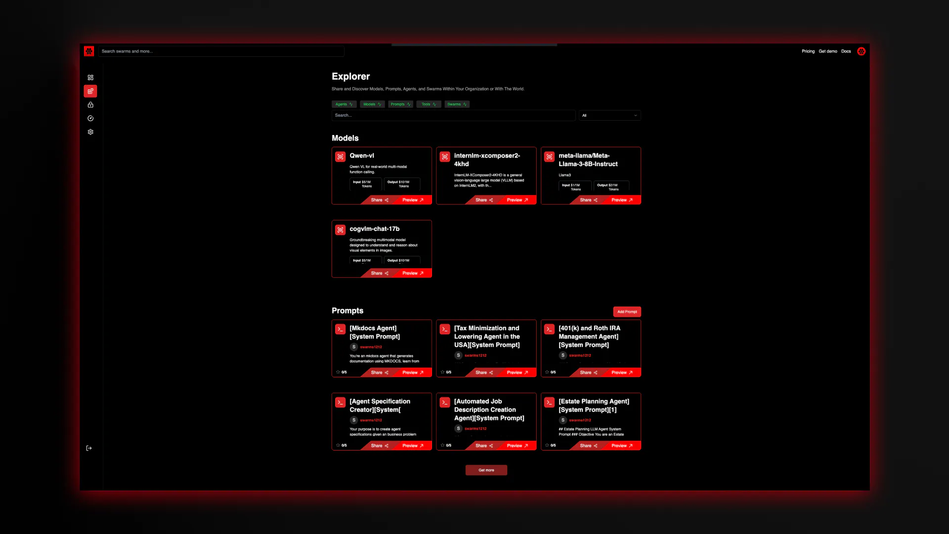 Swarms Marketplace gallery image