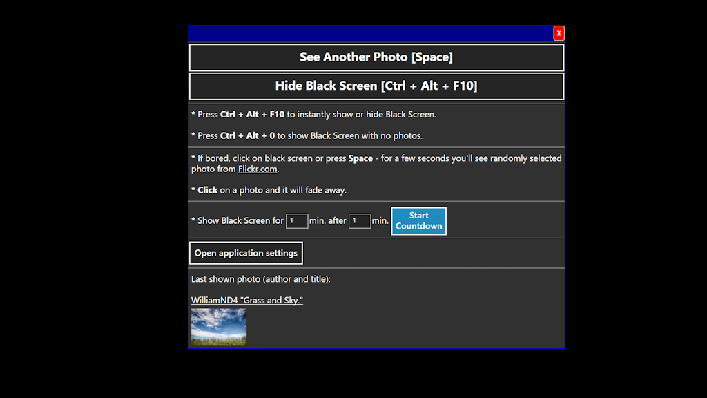 Média Écran noir pour Windows - Black sur tous les moniteurs avec une presse à clé. 5