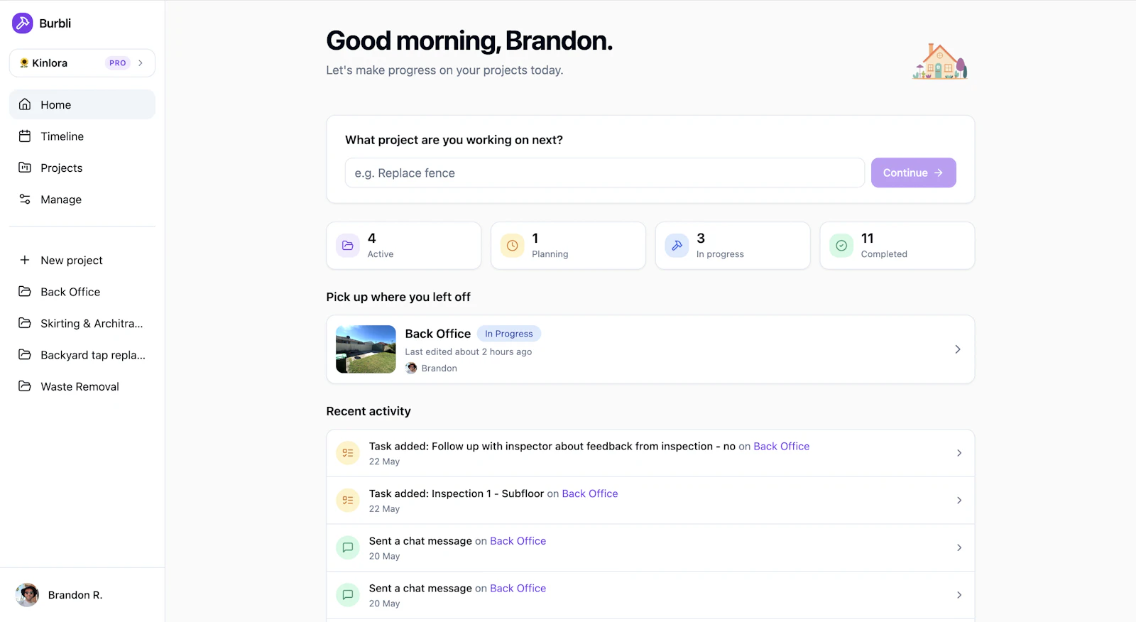 Burbli screenshot 2