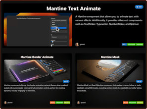 Mantine Extensions gallery image