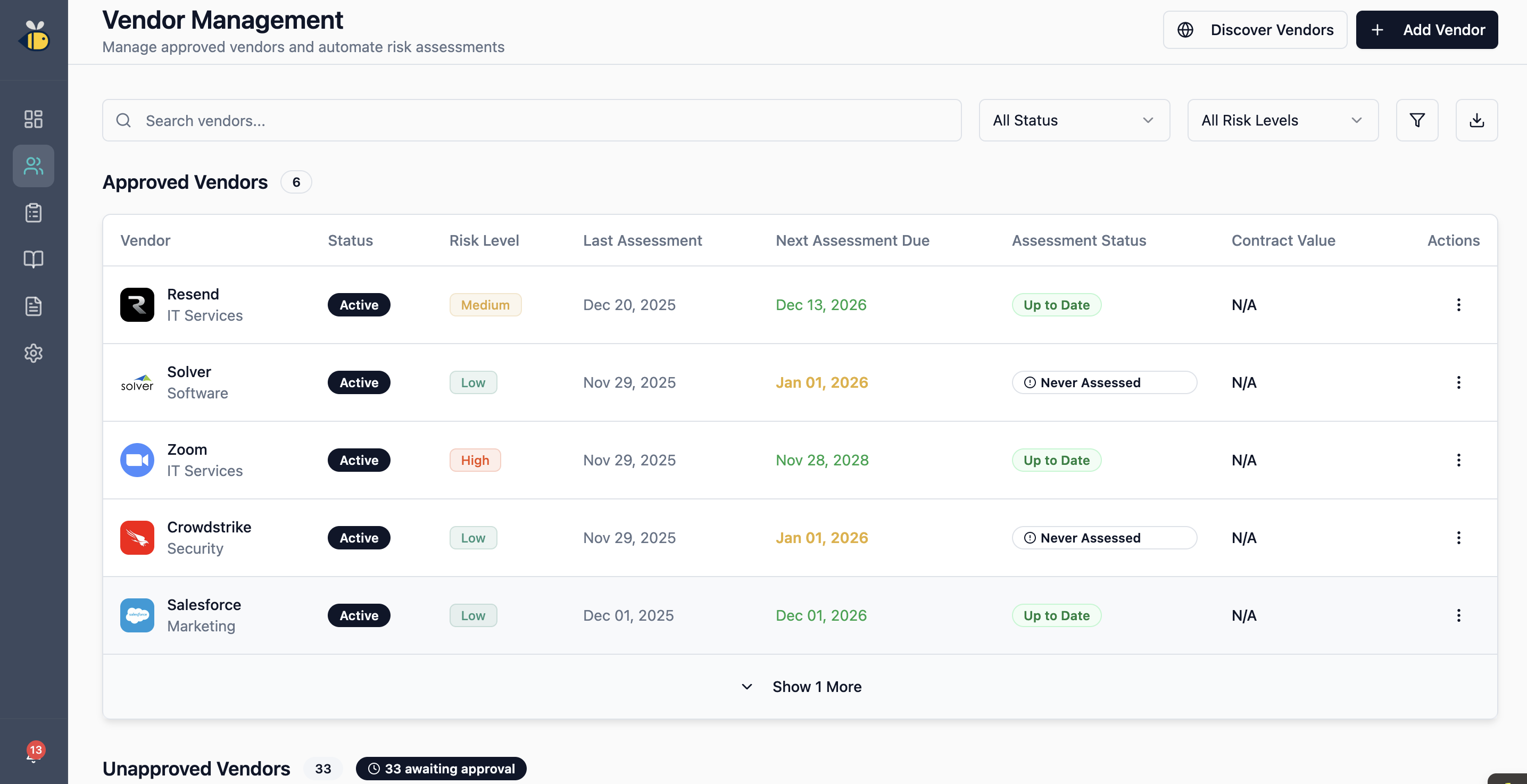 RiskBee gallery image