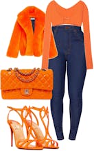 Denim Mix With Orange gallery image