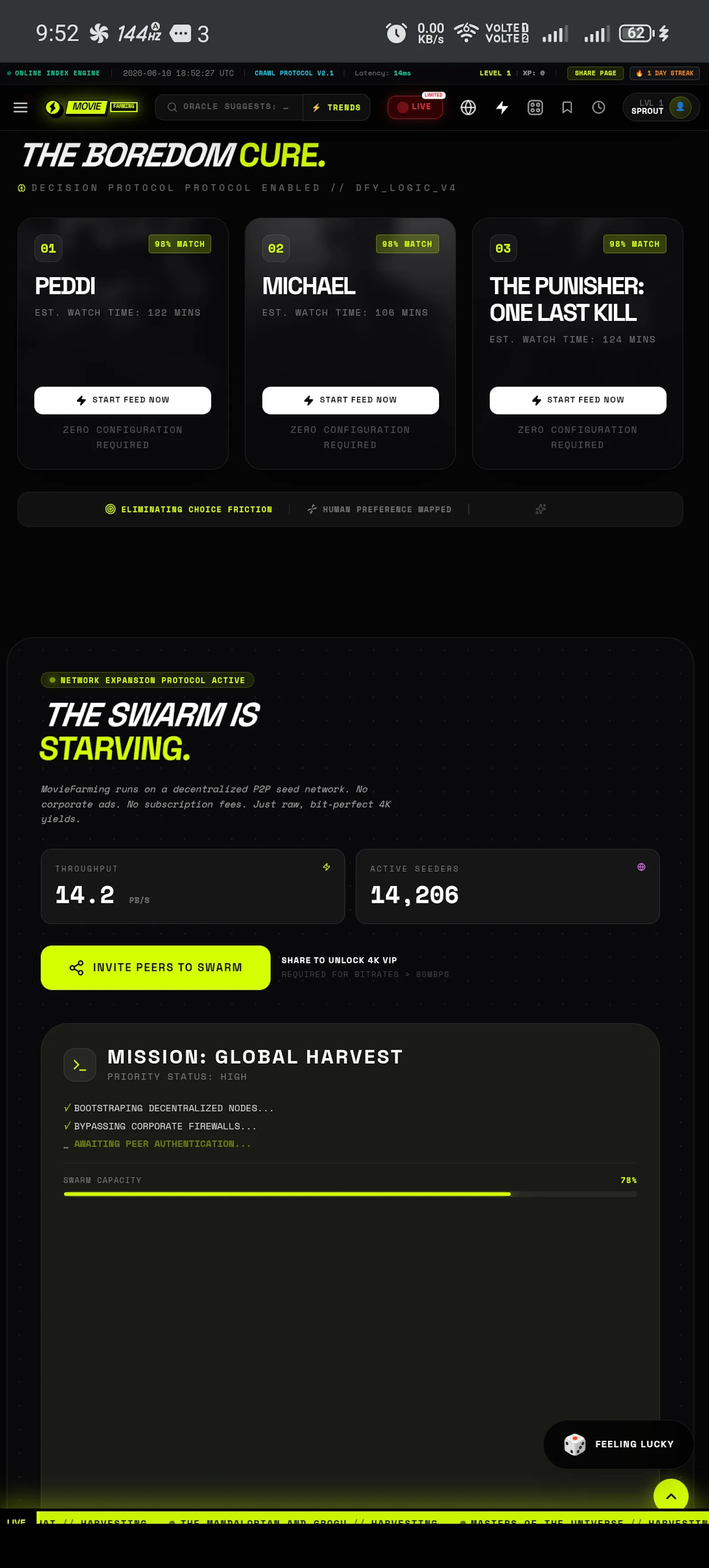 MovieFarming screenshot 2
