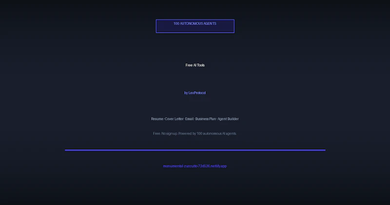 LexProtocol AI Tools screenshot 1