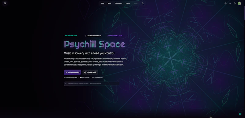 Psychill Space screenshot 1