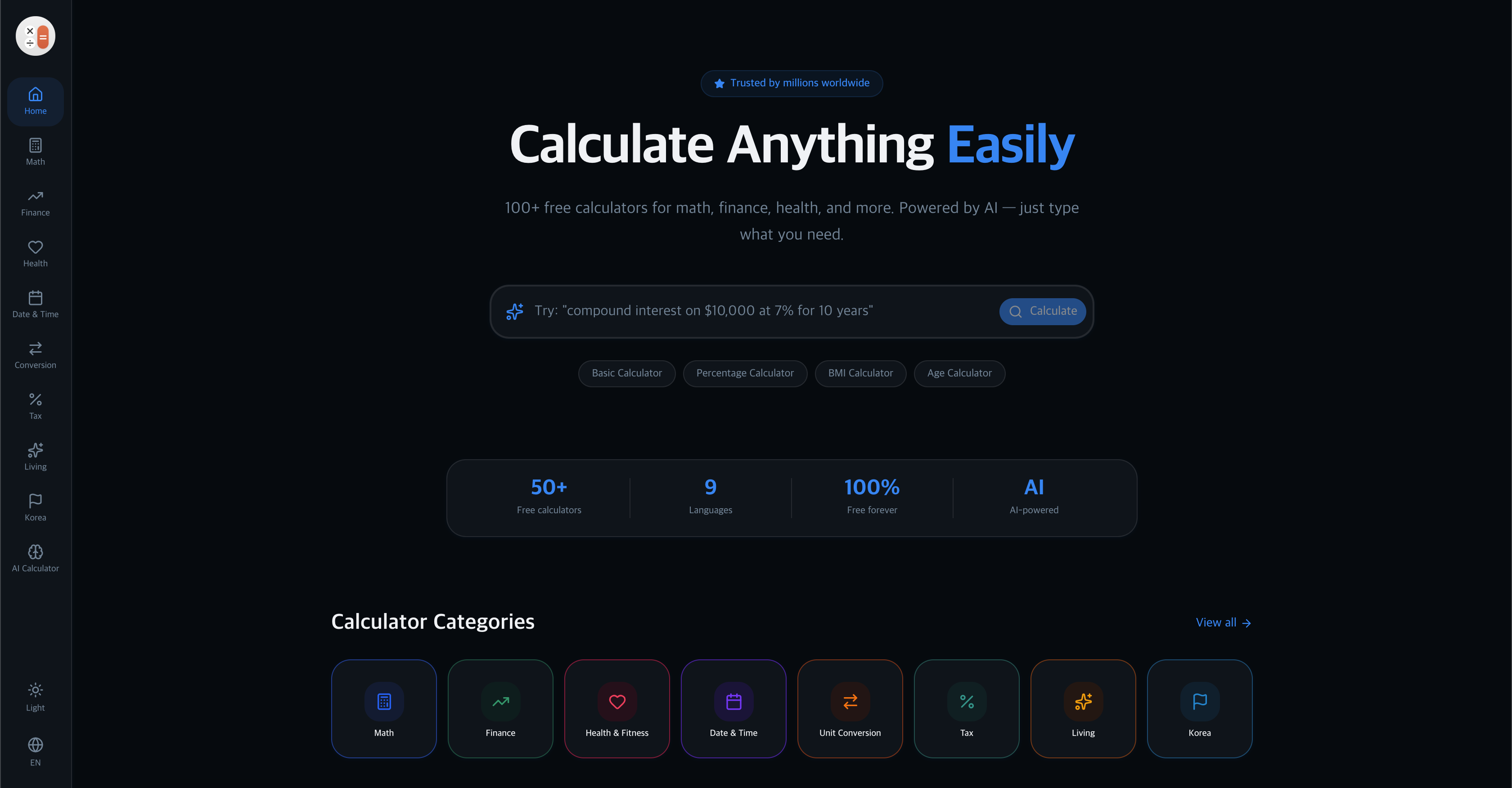 EasyCalcFor.me gallery image