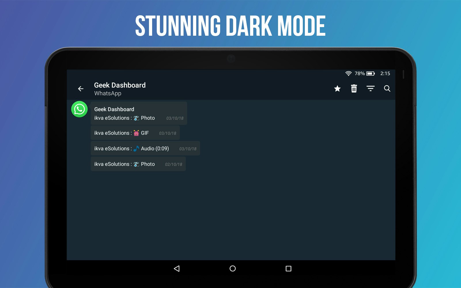 Notification History Log gallery image