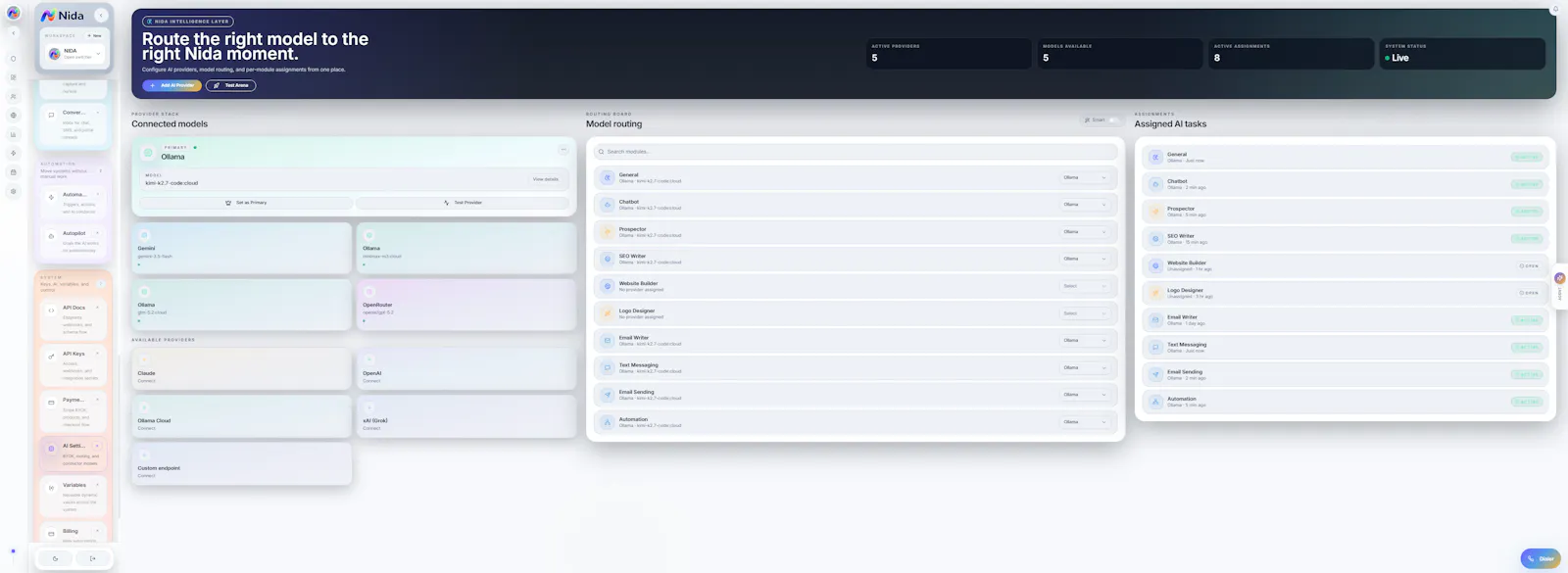 Nida-OS screenshot 5
