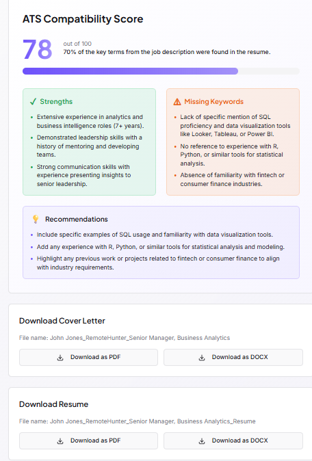 CoverLetterGo gallery image