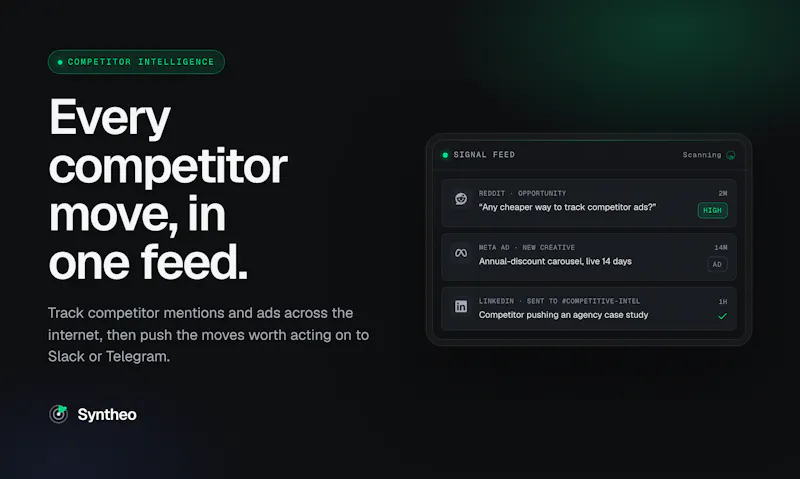 Syntheo AI screenshot 2