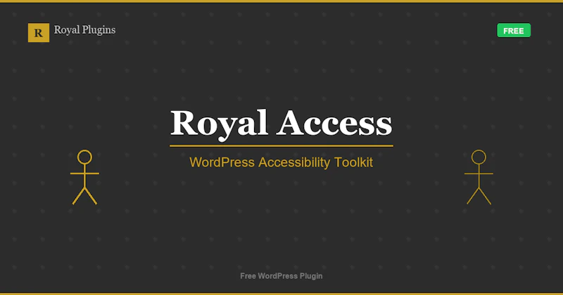 Royal Access- Accessibility Plugin screenshot 1