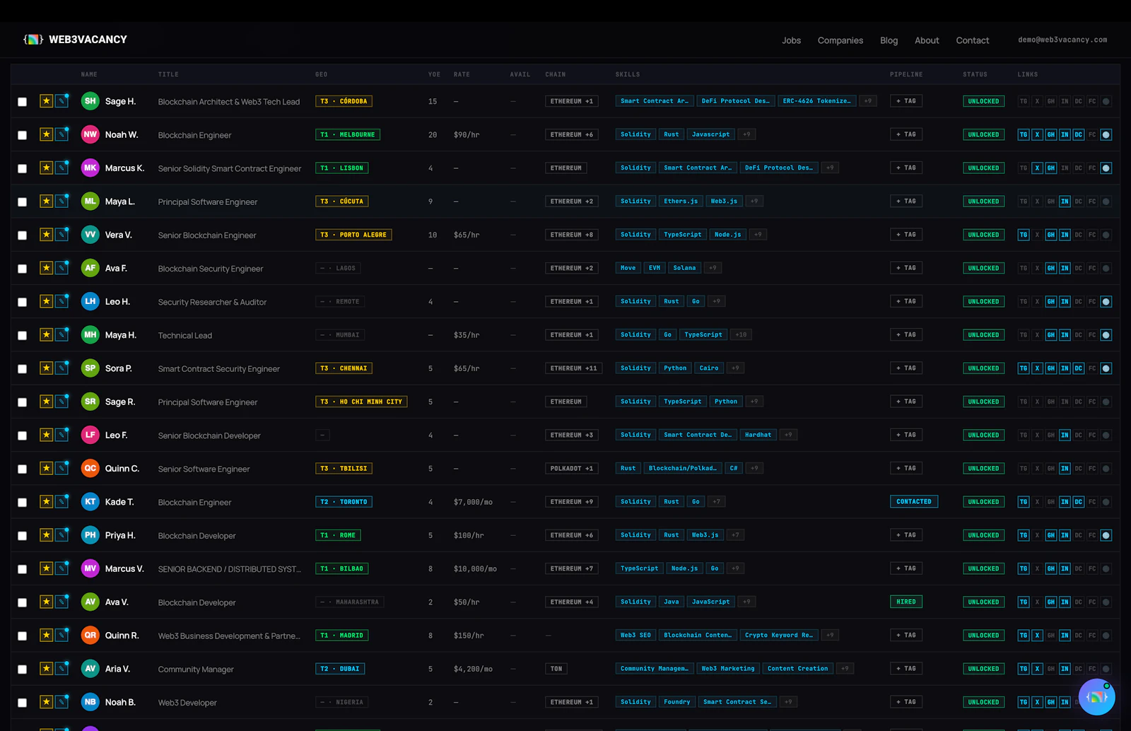 web3vacancy screenshot 4
