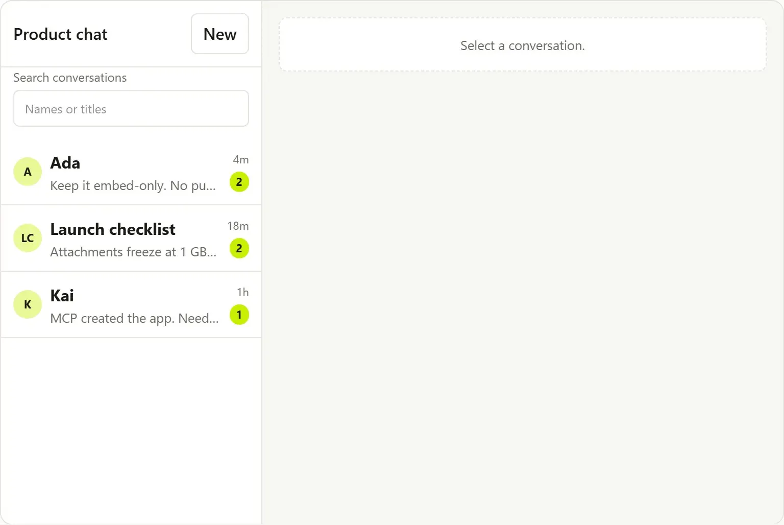 Bootstrapware Chat gallery image