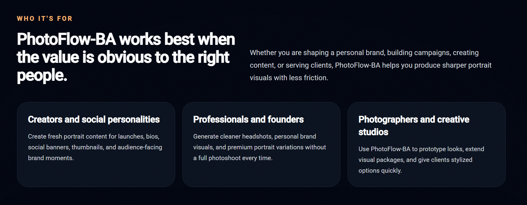 PhotoFlow-BA Studios gallery image