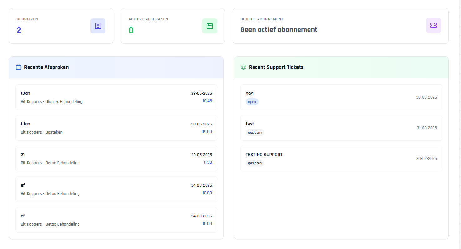 Bit booking - Administre su salón con una plataforma intuitiva media 3
