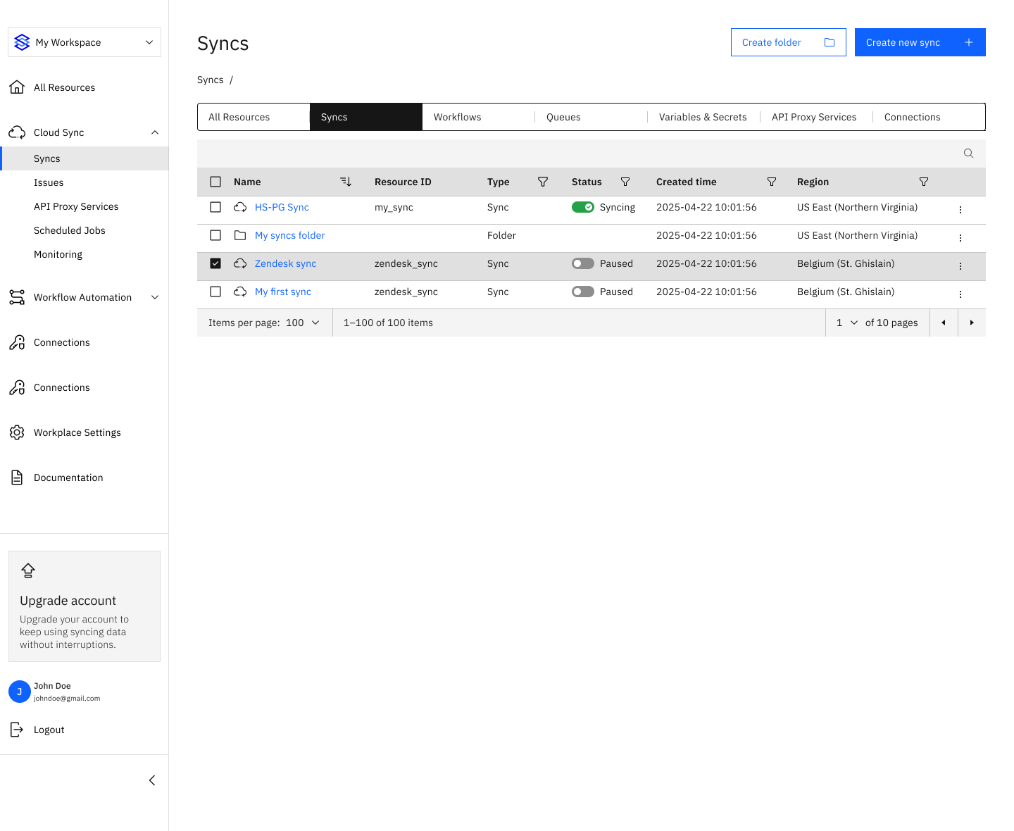 Stacksync - Screenshot 5 showing product features and functionality