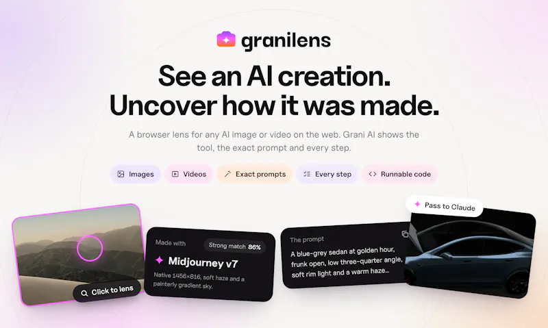 GraniLens screenshot 2