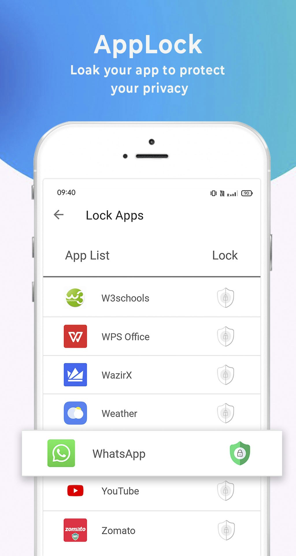 AppLock Fingerprint Hide Photo gallery image