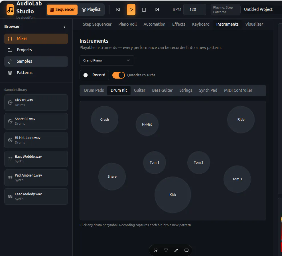 AudioLab Studio 截图 4