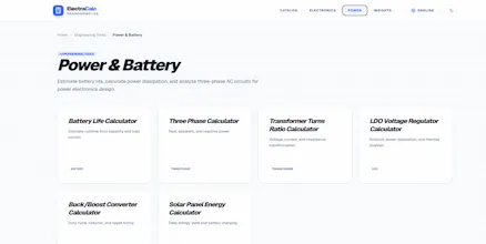 Electra Calc gallery image