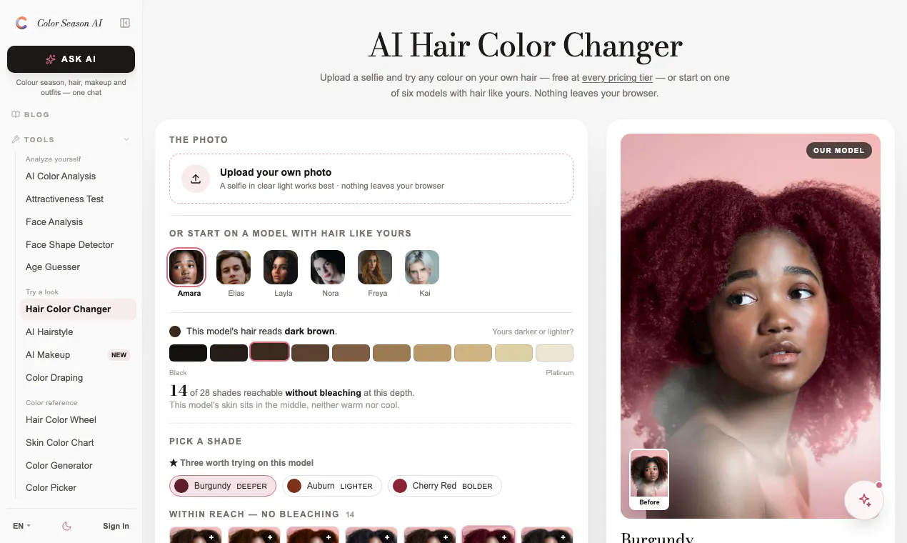 Color Season AI gallery image
