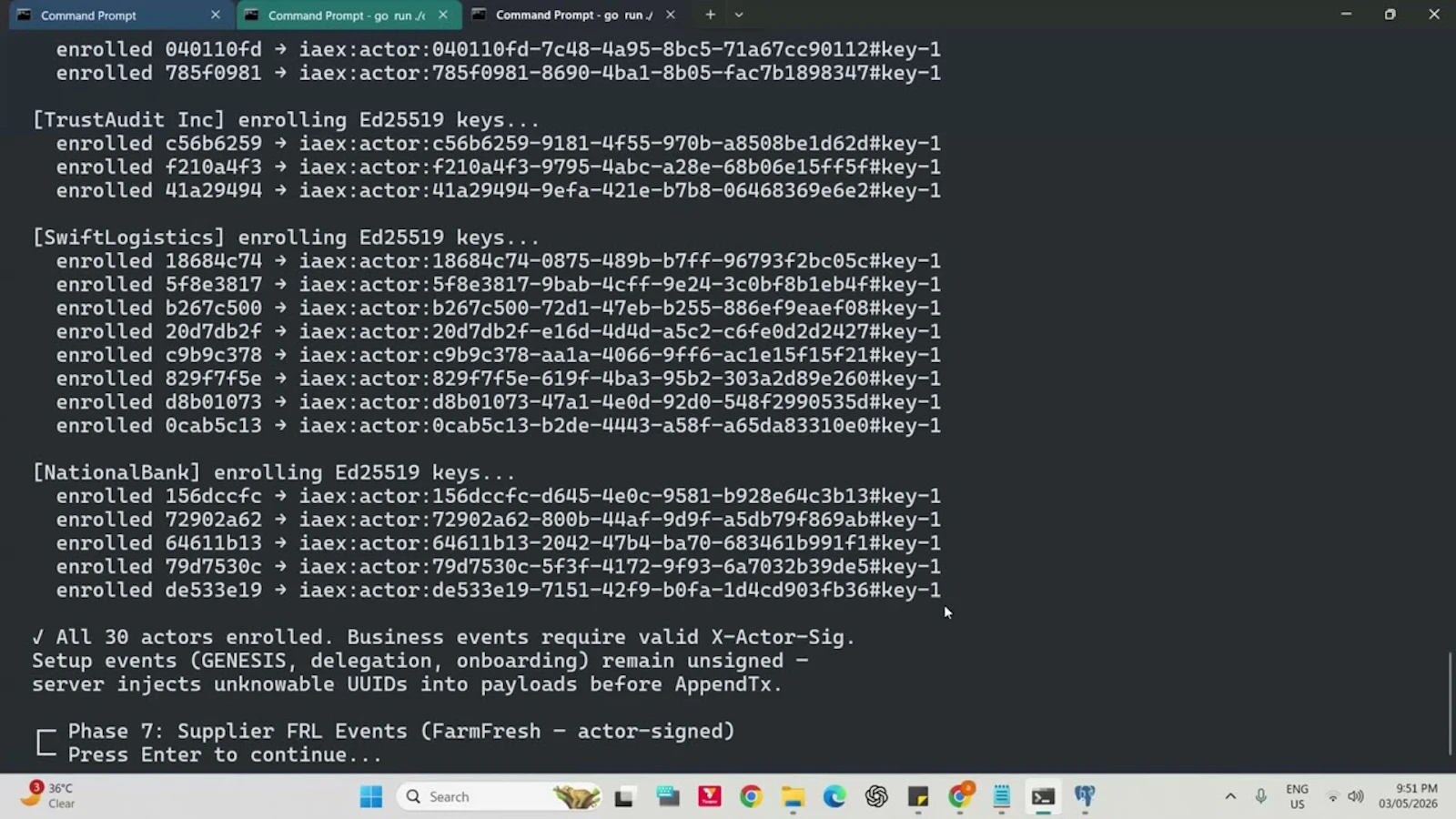 IAEX Genesis X-1 screenshot 1 (video preview)