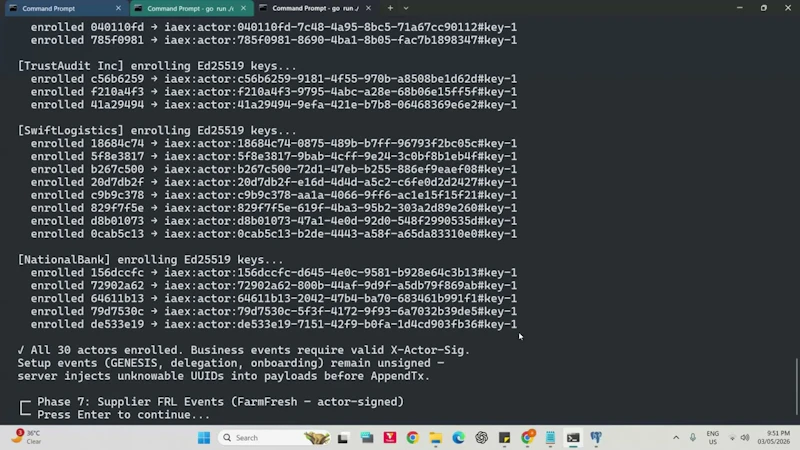 IAEX Genesis X-1 screenshot 1 (video preview)